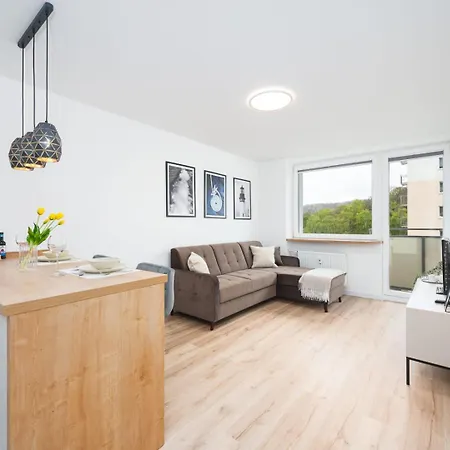 アパート Apartament Seaside Prostywynajem Wzgorze Sw Maksymiliana グディニャ